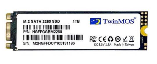 1 TB TWINMOS M.2 2280 SATA3 580550 NGFFGGBM2280 - 3