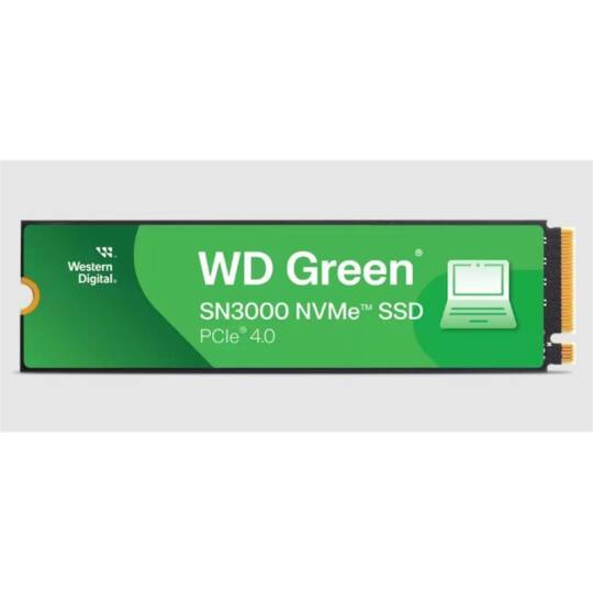 1 TB WD GREEN SN300 PCI-4.0 5000MBS 4200MBS M2 SSD WDS100T4G0E - 3