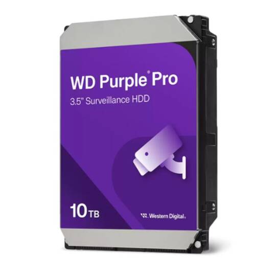 10 TB WD 3.5 PURPLE PRO SATA3 7200RPM 512MB 724 GUVENLIK WD102PURP (3 YIL RESMI DIST GARANTILI) - 2