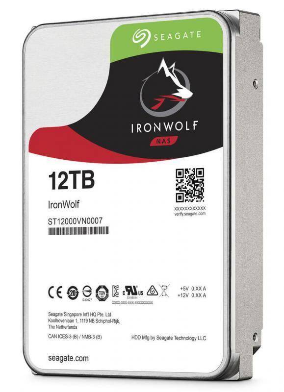 12 TB SEAGATE 3.5 IRONWOLF SATA3 7200RPM 256MB ST12000VN0008 (3 YIL RESMI DIST GARANTILI) - 3