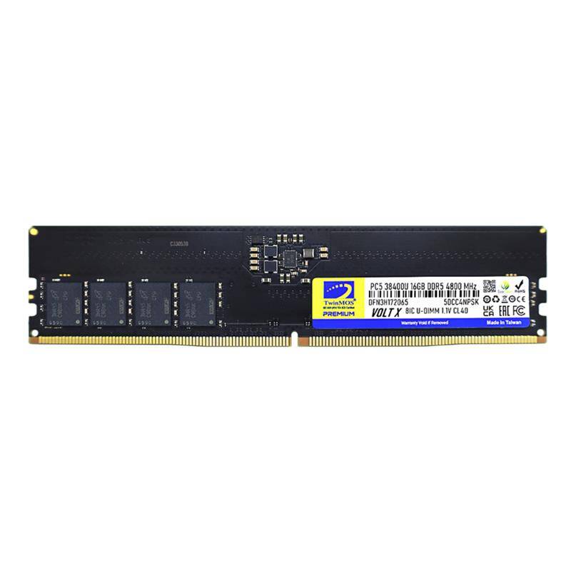 16 GB DDR5 4800MHZ TWINMOS CL40 DT TMD516GB4800U40 - 1