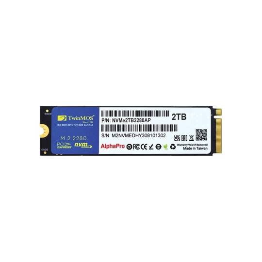 2 TB TWINMOS M.2 PCIE NVME 36003250 NVME2TB2280AP