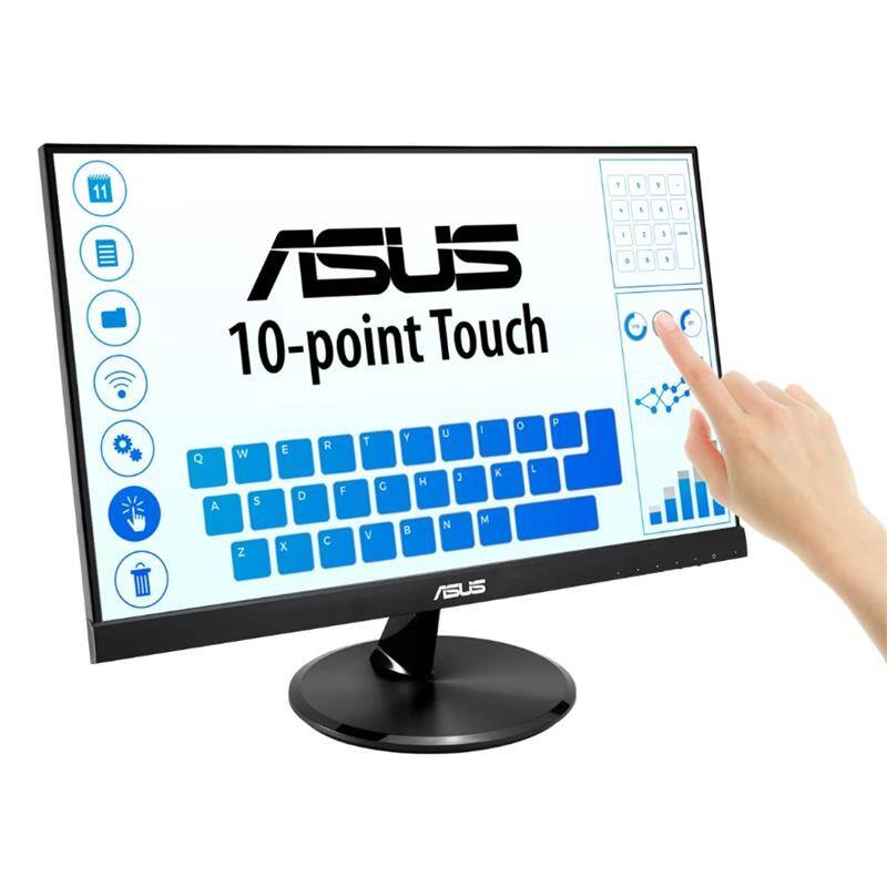 21.5 ASUS VT229H IPS 5MS 60MHZ 1XVGA 1XHDMI FHD 1920X1080 HOPARLÖR ÇERÇEVESİZ DÜŞÜK MAVİ IŞIK DOKUNMATİK EKRAN VESA - 9