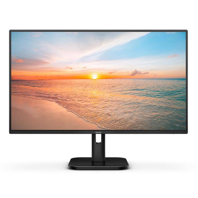 23.8 PHILIPS 24E1N1100A00 IPS 1MS 100MHZ 1XVGA 1XHDMI FHD 1920X1080 HOPARLÖR FLICKER-FREE VESA SİYAH - 1
