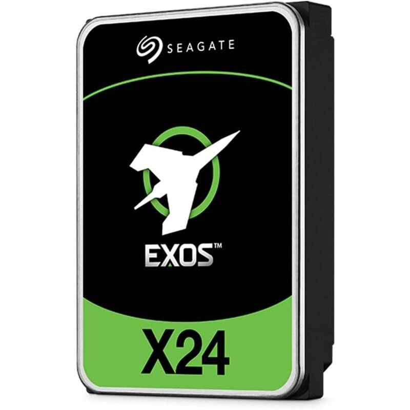 24 TB SEAGATE 3.5 EXOS SATA X24 7200RPM 512MB ST24000NM002H (5 YIL RESMI DIST GARANTILI) - 1