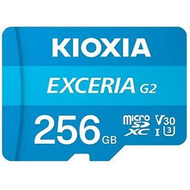 256 GB KIOXIA EXCERIA MICRO SD C10 LMEX2L256GG2 - 1