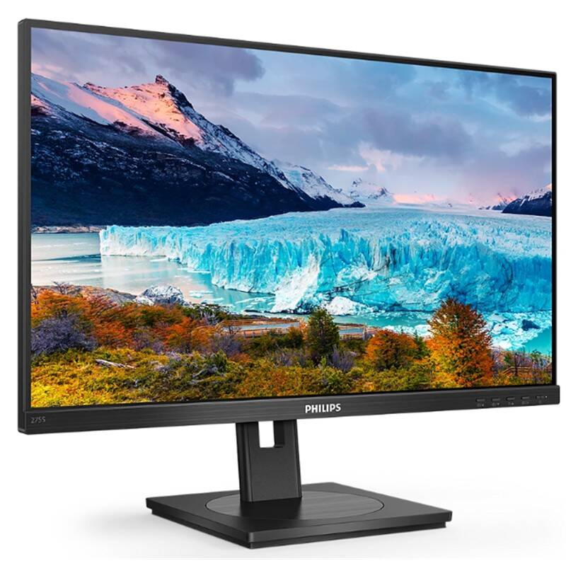 27 PHILIPS 275S1AE00 IPS 4MS 75MHZ 1XHDMI 1XDP 1XDVI 2K QHD 2560X1440 HOPARLÖR YÜKSEKLİK AYARI FLICKER-FREE VESA - 3