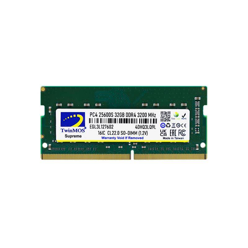 32 GB DDR4 3200MHZ TWINMOS NB MDD432GB3200N - 3