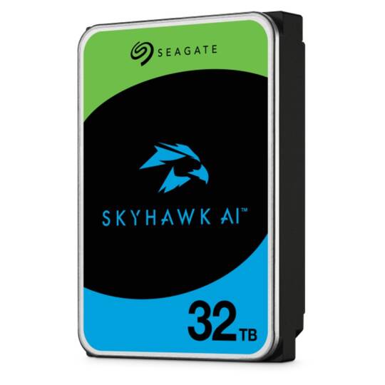 32 TB SEAGATE 3.5 SKYHAWK AI SATA 6 512MB 724 GUVENLIK ST32000VE000 (5 YIL RESMI DIST GARANTILI)