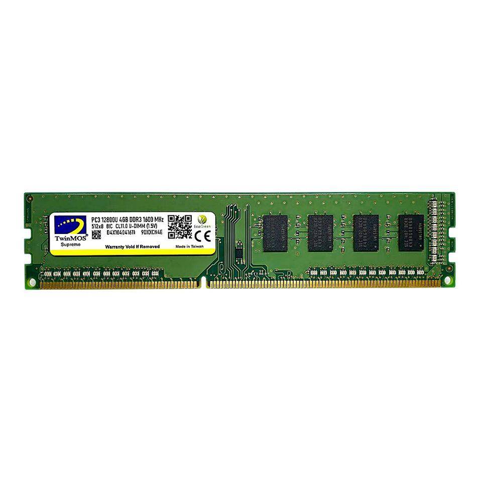 4 GB DDR3 1600MHZ TWINMOS 1.5 DT MDD34GB1600D - 3