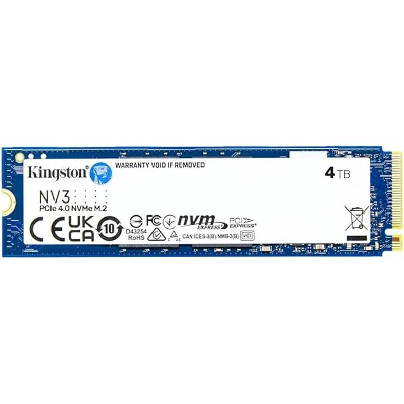 4 TB KINGSTON NV3 M.2 NVME PCIE GEN4 60004000MBS SNV3S4000G - 3