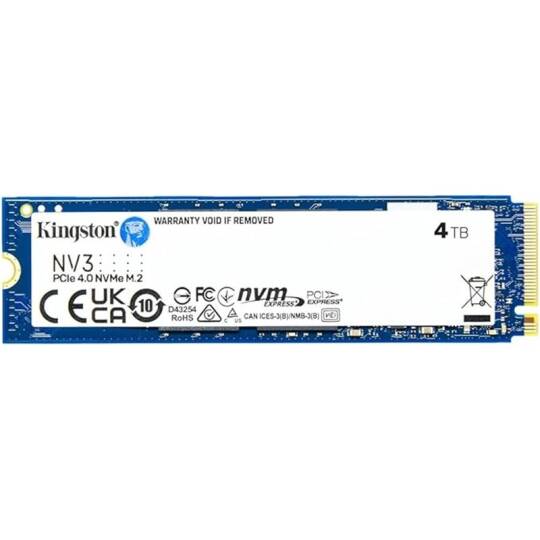 4 TB KINGSTON NV3 M.2 NVME PCIE GEN4 60004000MBS SNV3S4000G - 2