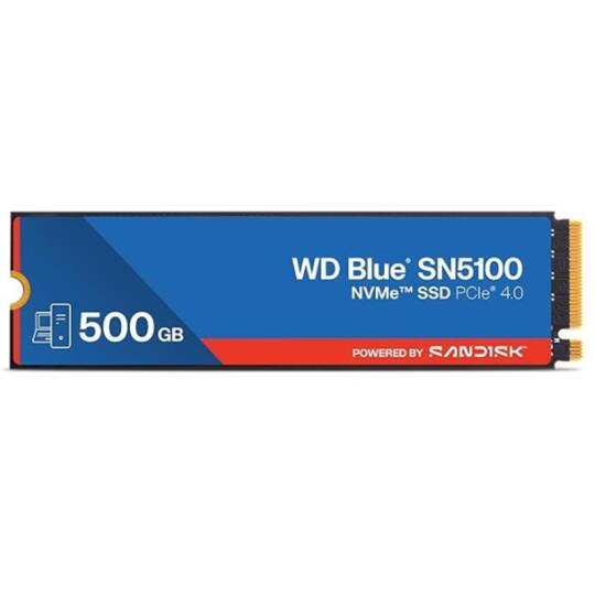 500 GB WD BLUE SN5100 PCI-4.0 5000MBS 4000MBS M2 SSD WDS500G5B0E - 2