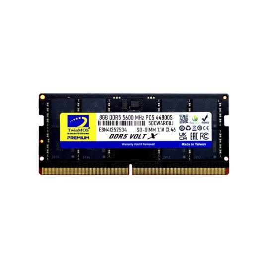 8 GB DDR5 5600MHZ TWINMOS NB TMD58GB5600S46 - 2
