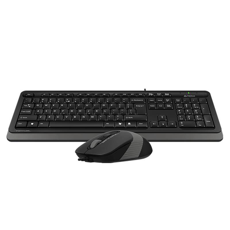A4 TECH F1010 Q USB GRİ MM KABLOLU KLAVYE MOUSE SET - 11