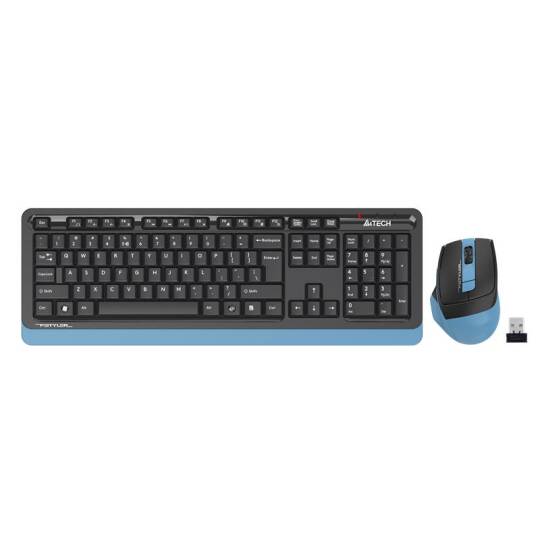 A4 TECH FG1035 MAVİ Q MM 2.4G KABLOSUZ KLAVYE MOUSE SET - 6