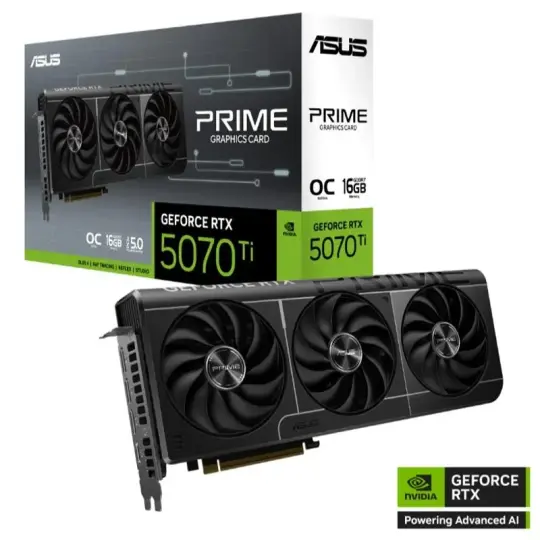 ASUS GEFORCE PRIME-RTX5070TI-O16G 16GB GDDR7 256BIT 1XHDMI 3XDP EKRAN KARTI - 8