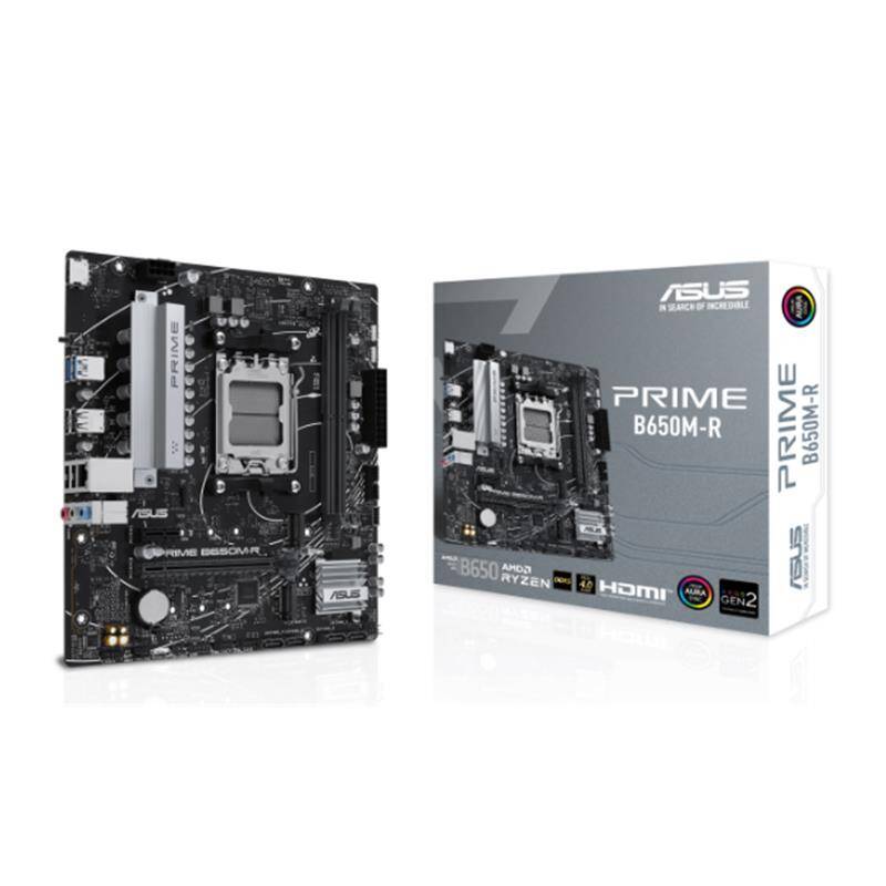 ASUS PRIME B650M-R DDR5 7200MHZ 1XHDMI 2XM.2 USB3.2 MATX AM5 (AMD AM5 900080007000 SERİLERİ İLE UYUMLU) - 2