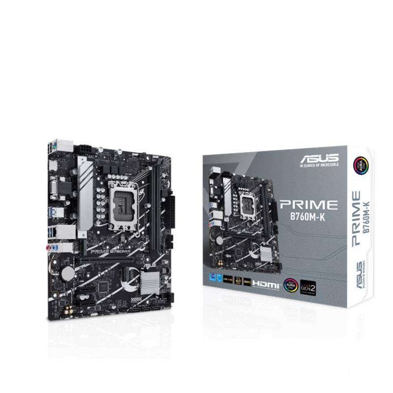 ASUS PRIME B760M-K DDR5 8000MHZ 1XVGA 1XHDMI 2XM.2 USB 3.2 MATX 1700P (12.  13. VE 14. NESİL İŞLEMCİ UYUMLU) - 5