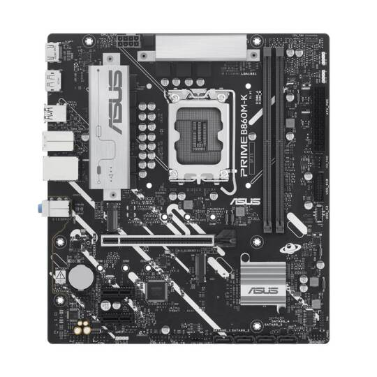 ASUS PRIME B860M-K DDR5 8800MTS 1XHDMI 1XDP 2XM.2 USB 3.2 MATX 1851P (INTEL ULTRA PROCESSORS SERIES 2) - 8