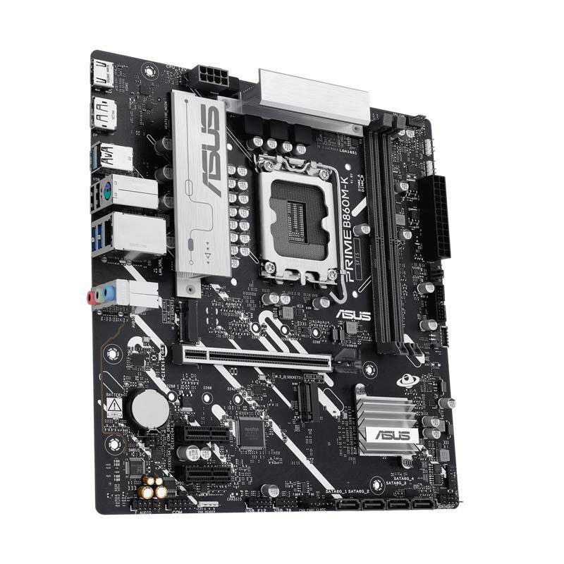 ASUS PRIME B860M-K DDR5 8800MTS 1XHDMI 1XDP 2XM.2 USB 3.2 MATX 1851P (INTEL ULTRA PROCESSORS SERIES 2) - 3
