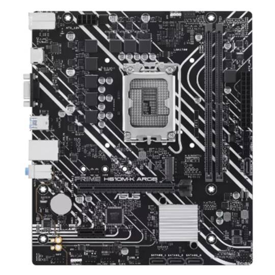 ASUS PRIME H610M-K ARGB DDR5 5600MHZ 1XVGA 1XHDMI 1XM.2 USB 3.2 MATX 1700P (12.  13. VE 14. NESİL İŞLEMCİ UYUMLU) - 6