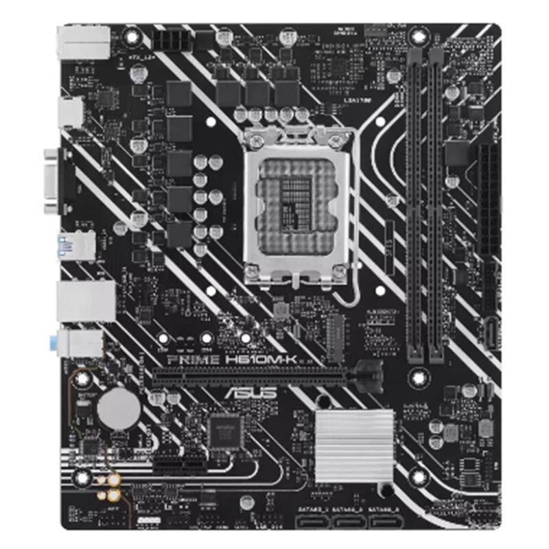 ASUS PRIME H610M-K DDR5 5600MHZ 1XVGA 1XHDMI 1XM.2 USB 3.2 MATX 1700P (12.  13. VE 14. NESİL İŞLEMCİ UYUMLU) - 11