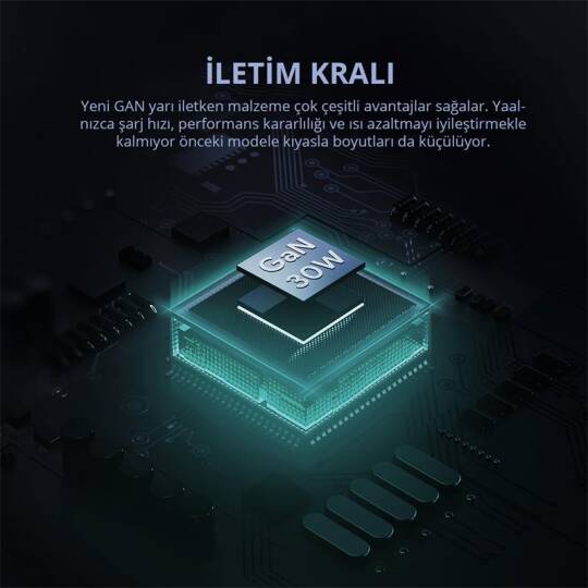 AUKEY PA-B1L-WH 30W OMNİA II MİNİ GAN TYPE-C PD ŞARJ ADAPTÖRÜ - 11