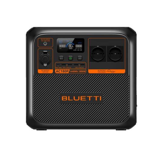 BLUETTI AC180P 1800W 1440WH TAŞINABİLİR GÜÇ İSTASYONU - 8