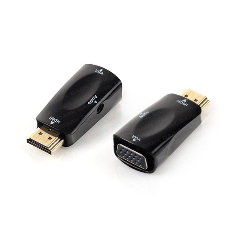 DARK DK-HD-AHDMIXVGA2 HDMI TO VGA VE SES AKTİF DİJİTAL ANALOG DÖNÜŞTÜRÜCÜ - 1
