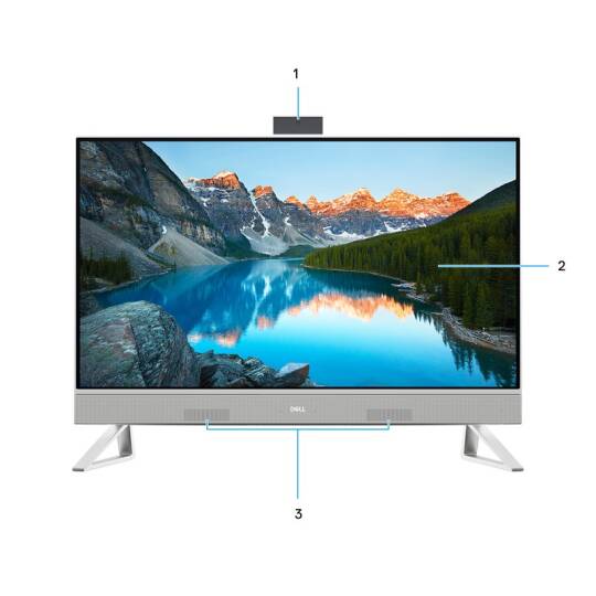 DELL EC242501020UBU I5-1334U 16GB 512SSD UBUNTU 23.8 AIO - 6