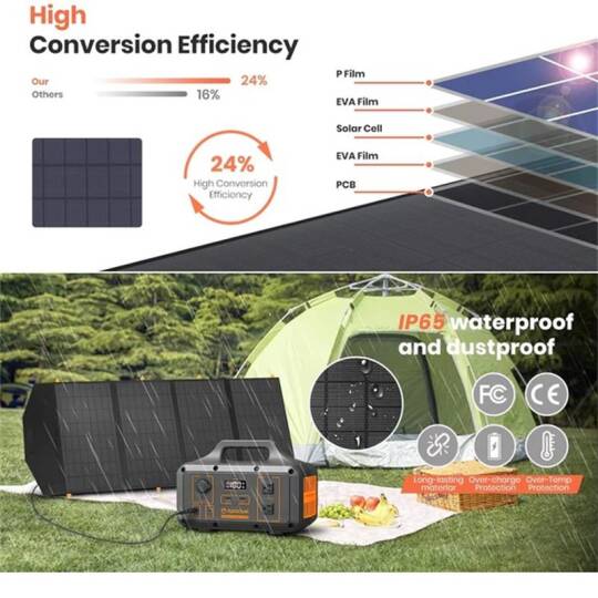 FLEXSOLAR C120 TAŞINABİLİR GÜNEŞ PANELİ 120W - 9