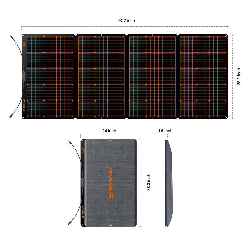 FLEXSOLAR F360 TAŞINABİLİR GÜNEŞ PANELİ 360W - 5