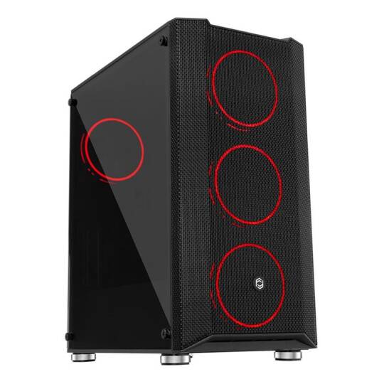 FRISBY FC-9405G 650W 80+ 4X120MM DUAL RING RGB FAN USB 3.0 MİDİ TOWER SİYAH KASA - 12