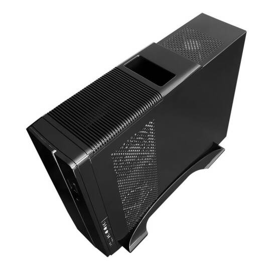 FRISBY FC-S6020B 300W 1X80MM FAN USB 2.0 SLIM TOWER SİYAH KULPLU KASA - 7