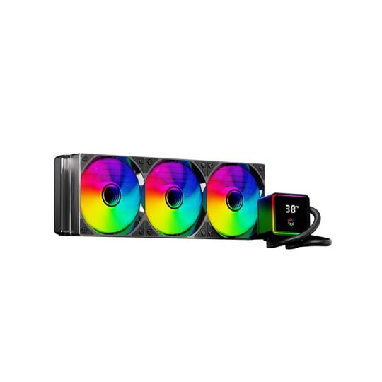 FRISBY FCL-360B ARGB 360 LIQUID COOLER BLACK - 4