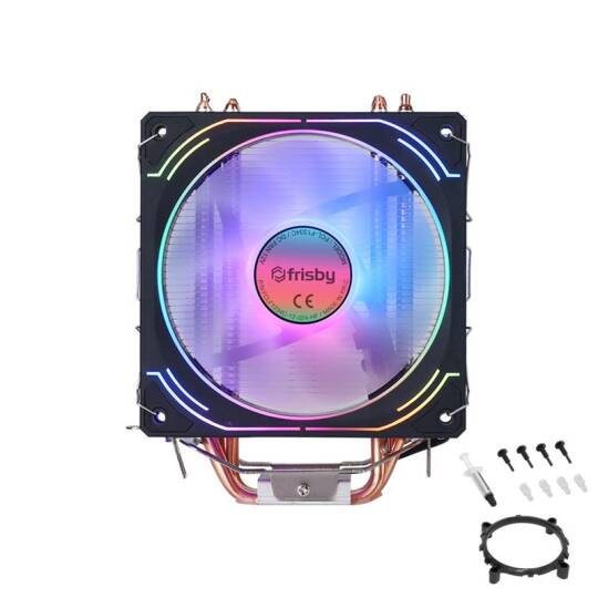 FRISBY FCL-F1334C (P4S) INTEL 1366115X12001700-AMD AM2AM2+AM3AM4AM5 İŞLEMCİ FAN - 10