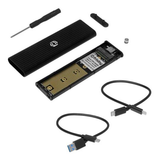 FRISBY FHC-M2305 TYPE-C USB 3.1 - M.2 PCIE NVME SSD ALÜMİNYUM DİSK KUTUSU - 12