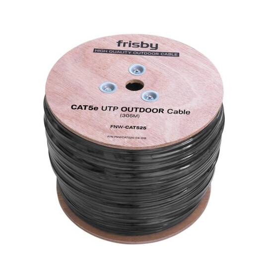 FRISBY FNW-CAT525 305MT 0.45MM 26AWG CAT5E DIŞ MEKAN UTP KABLO - 11