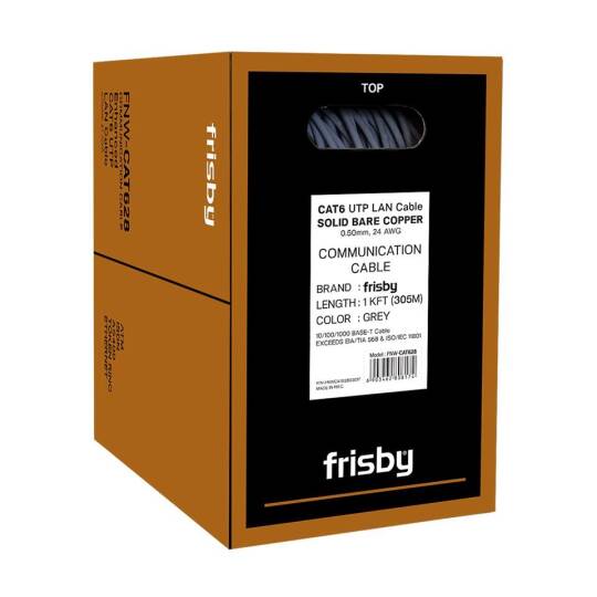 FRISBY FNW-CAT628 305MT 0.50MM 24AWG %100 BAKIR CAT6 KABLO - 4