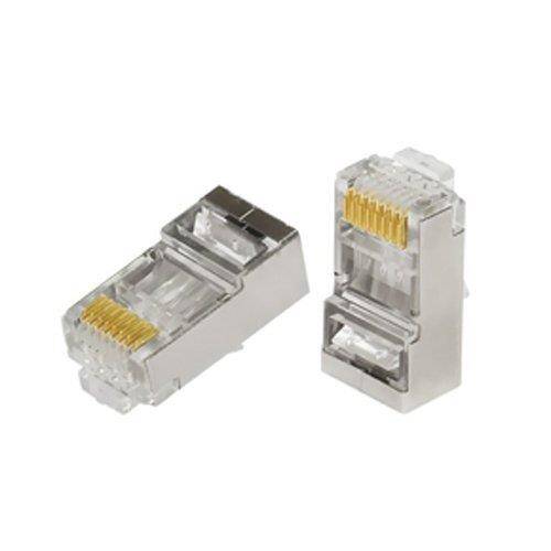 FRISBY FNW-RJ4522N RJ45 FTP CAT6 KONNEKTOR METAL 100LÜ PAKET - 6