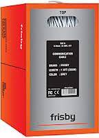 FRISBY FR-CAT601 305MT 0.58MM 23AWG CAT6 UTP KABLO GRİ - 1