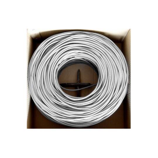 FRISBY FR-CAT601 305MT 0.58MM 23AWG CAT6 UTP KABLO GRİ - 6