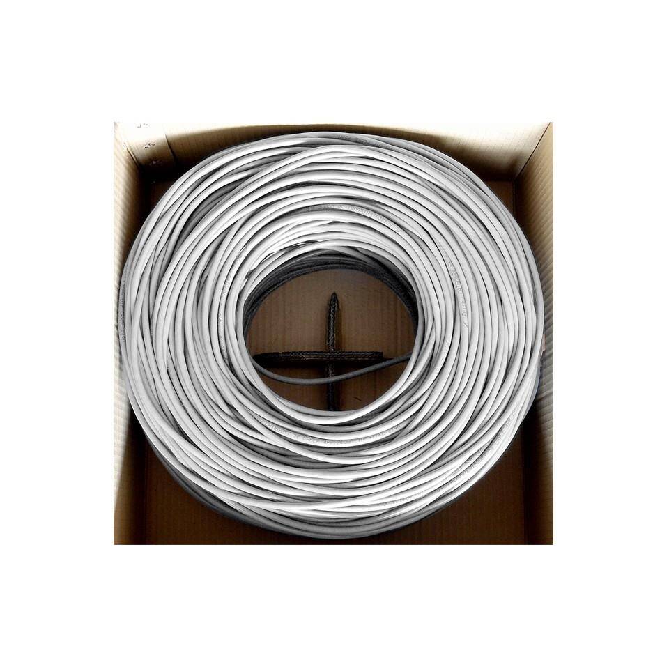 FRISBY FR-CAT601 305MT 0.58MM 23AWG CAT6 UTP KABLO GRİ - 3