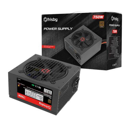 FRISBY FR-PS7580P 750W 80 PLUS BRONZ POWER SUPPLY - 11