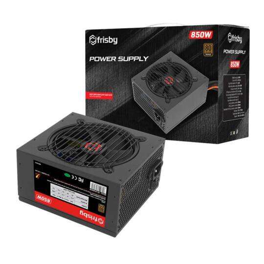 FRISBY FR-PS8580P 850W 80 PLUS BRONZ POWER SUPPLY - 11