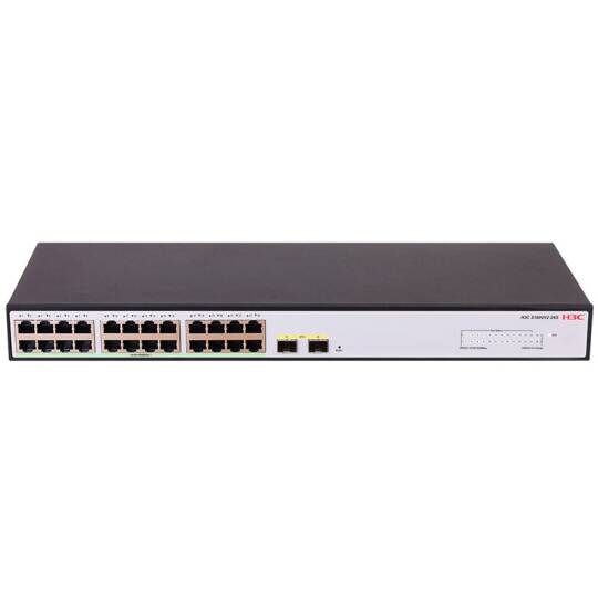 H3C AOLYNK S1600V2-26S 24 PORT GIGABIT + 2XGB SFP UPLINK YÖNETİLEBİLİR RACKMOUNT SWITCH - 3