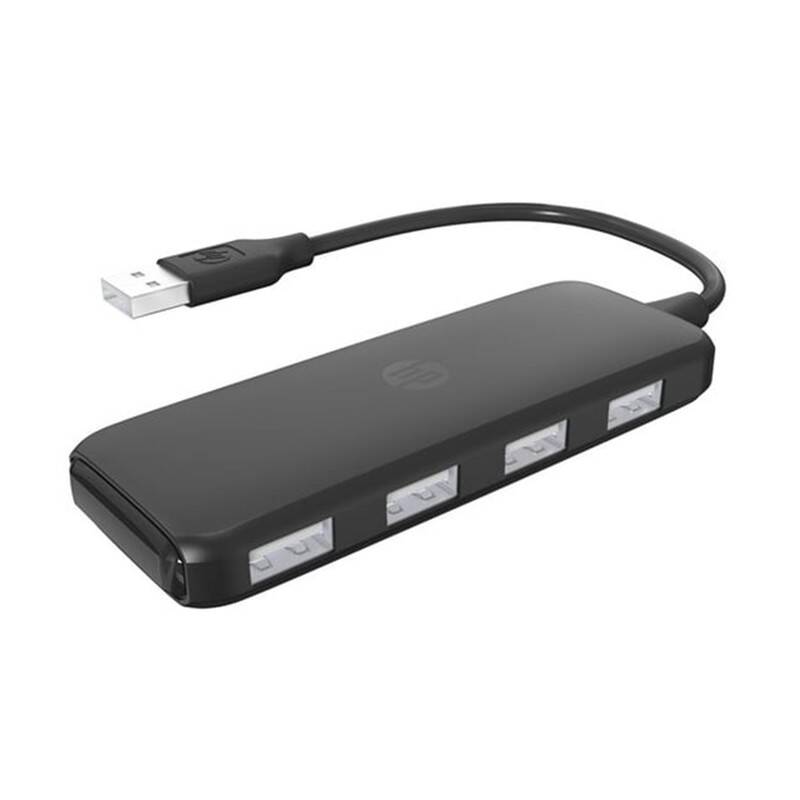 HP DHC-CT110C 4 PORT USB 2.0 USB ÇOKLAYICI HUB SİYAH - 1