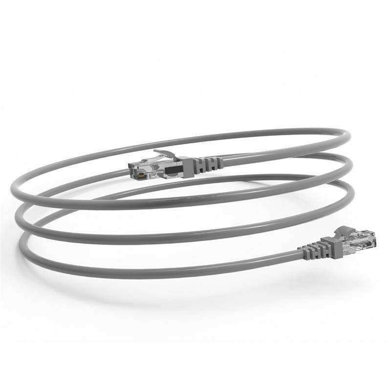 INCA ICAT6-01TG 1MT 24AWG CAT6 UTP PATCH KABLO GRİ - 5