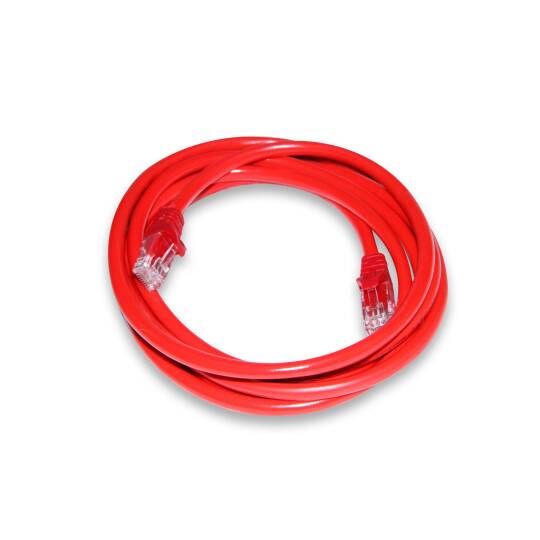 INCA ICAT6-01TK 1MT 24AWG CAT6 UTP PATCH KABLO KIRMIZI - 8